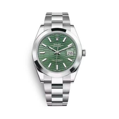 Rolex DateJust 41 126300-0021 Green Dial 41mm