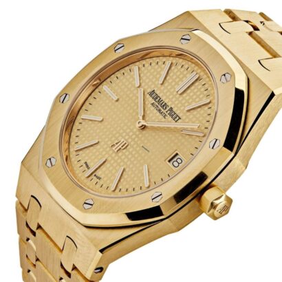 Audemars Piguet Royal Oak Mini 67630BA.GG.1312BA.01 Yellow Dial