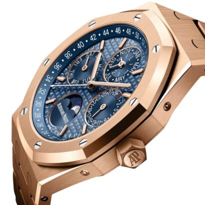 Audemars Piguet Royal Oak Perpetual Calendar 26574OR.OO.1220OR.03 Blue Dial