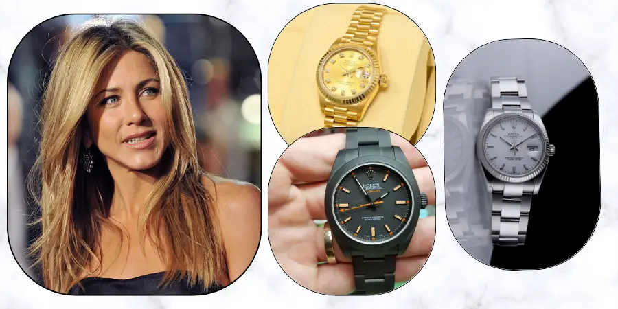 jennifer aniston's watches
